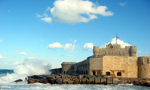 kayetbay castle - alexandria, egypt